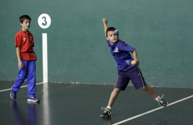 Imágenes de los chavales que forman parte del Club Deportivo Erreka