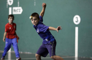 Imágenes de los chavales que forman parte del Club Deportivo Erreka