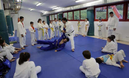 Imágenes de los chavales que forman parte del Club Deportivo Erreka