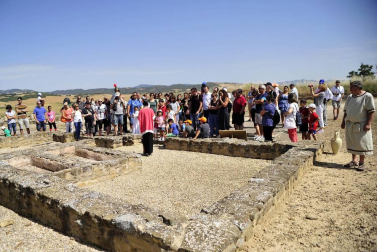 Mendigorría acogió la XVI edición del Festival Romano con el que se pretende impulsar el yacimiento mejor conservado de Navarra