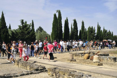 Mendigorría acogió la XVI edición del Festival Romano con el que se pretende impulsar el yacimiento mejor conservado de Navarra
