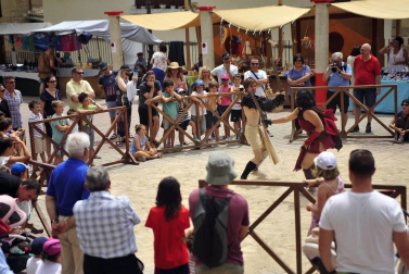 Mendigorría acogió la XVI edición del Festival Romano con el que se pretende impulsar el yacimiento mejor conservado de Navarra