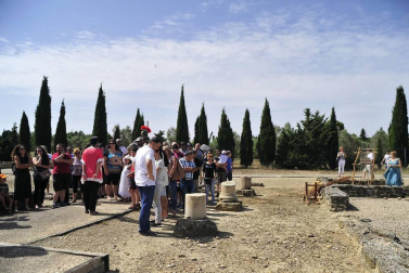 Mendigorría acogió la XVI edición del Festival Romano con el que se pretende impulsar el yacimiento mejor conservado de Navarra