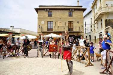 Mendigorría acogió la XVI edición del Festival Romano con el que se pretende impulsar el yacimiento mejor conservado de Navarra