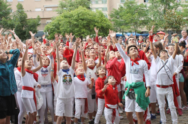 Día del niño y la niña en fiestas de Barañáín