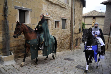 Imágenes de las fiestas medievales en Artajona 2017