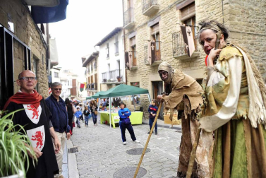 Imágenes de las fiestas medievales en Artajona 2017