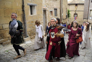 Imágenes de las fiestas medievales en Artajona 2017