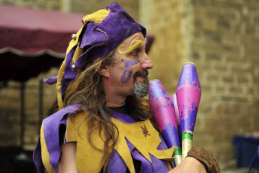 Imágenes de las fiestas medievales en Artajona 2017