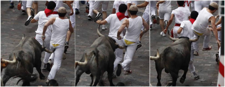 Imágenes de la carrera el 8 de julio.