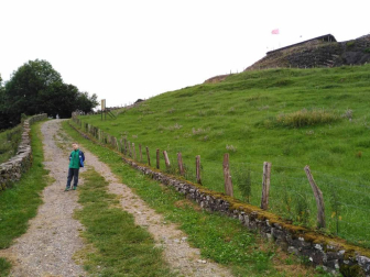 Fotos de la ruta del castillo de Amaiur (Navarra).