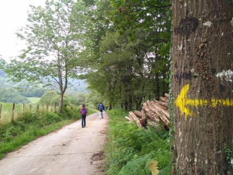Fotos de la ruta del castillo de Amaiur (Navarra).