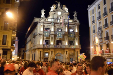 Imágenes del Pobre de mí de San Fermín 2017