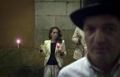 Imágenes del Pobre de mí de San Fermín 2017