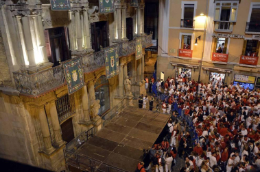 Imágenes del Pobre de mí de San Fermín 2017