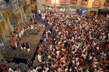 Imágenes del Pobre de mí de San Fermín 2017
