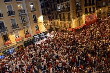 Imágenes del Pobre de mí de San Fermín 2017