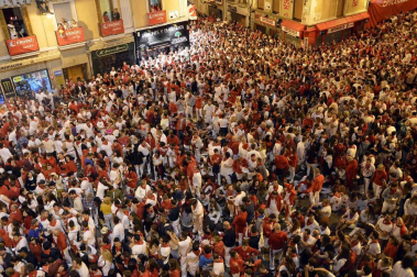 Imágenes del Pobre de mí de San Fermín 2017
