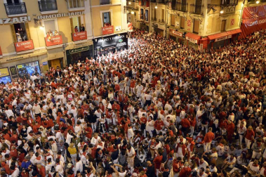 Imágenes del Pobre de mí de San Fermín 2017