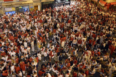 Imágenes del Pobre de mí de San Fermín 2017