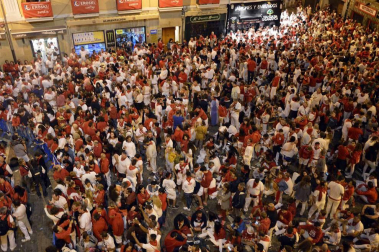 Imágenes del Pobre de mí de San Fermín 2017