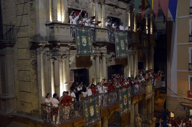 Imágenes del Pobre de mí de San Fermín 2017