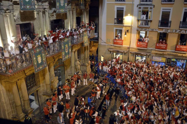 Imágenes del Pobre de mí de San Fermín 2017