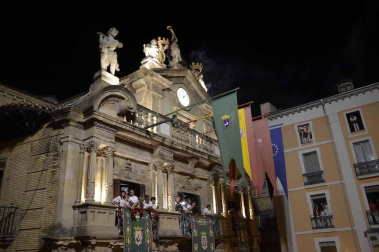Imágenes del Pobre de mí de San Fermín 2017