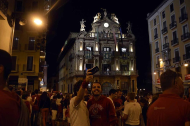 Imágenes del Pobre de mí de San Fermín 2017