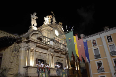 Imágenes del Pobre de mí de San Fermín 2017