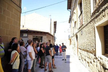 Fiesta de la trashumancia en el Día de la Vaca Brava en Larraga