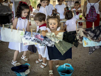 Imágenes del día de niño de las fiestas de Puente la Reina