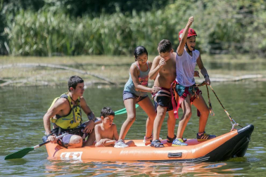 Imágenes del día de niño de las fiestas de Puente la Reina