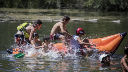 Imágenes del día de niño de las fiestas de Puente la Reina