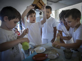 Imágenes del día de niño de las fiestas de Puente la Reina
