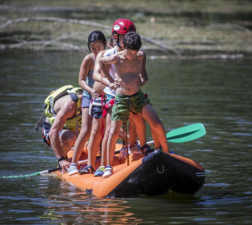 Imágenes del día de niño de las fiestas de Puente la Reina