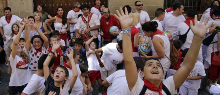 Imágenes del último día de fiestas de Puente la Reina.