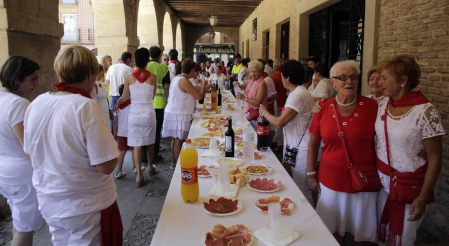 Imágenes del último día de fiestas de Puente la Reina.