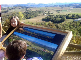 Imágenes de la ruta desde el pueblo más alto de Navarra, Avaurrea Alta.