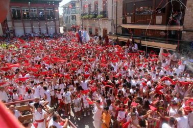 Imágenes del comienzo de las fiestas.