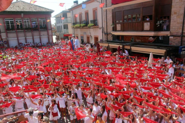 Imágenes del comienzo de las fiestas.