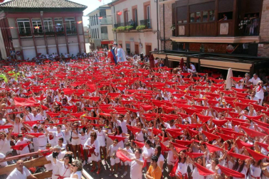Imágenes del comienzo de las fiestas.