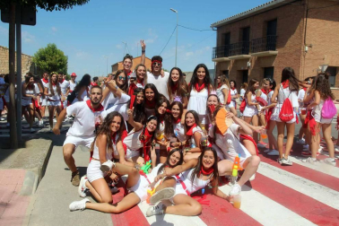 Imágenes del comienzo de las fiestas.