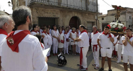 Imágenes del Día grande las fiestas de Larraga.