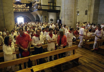 Imágenes del Día grande las fiestas de Larraga.