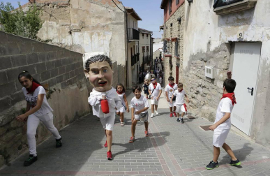 Imágenes del Día grande las fiestas de Larraga.