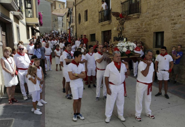 Imágenes del Día grande las fiestas de Larraga.
