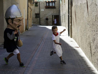 Imágenes del Día grande las fiestas de Larraga.