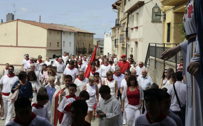 Imágenes del Día grande las fiestas de Larraga.