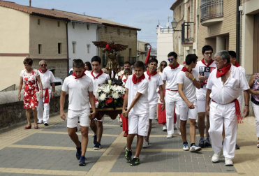 Imágenes del Día grande las fiestas de Larraga.